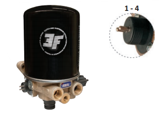 AIR DRYER (SINGLE CANNISTER)